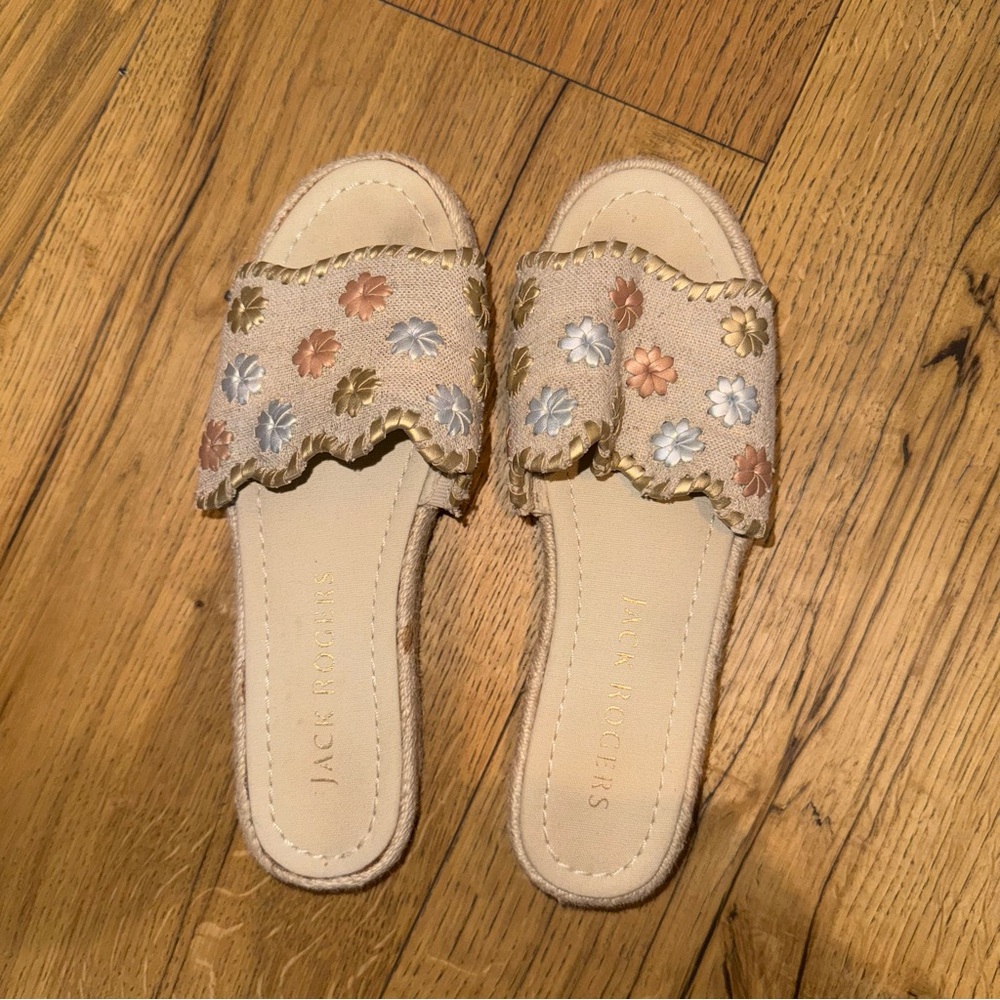 Jack Rogers Espadrille Sandals - size 7.5